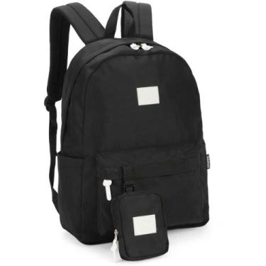 Imagem de Mochila UP4YOU G Preta C/BOLSINHA