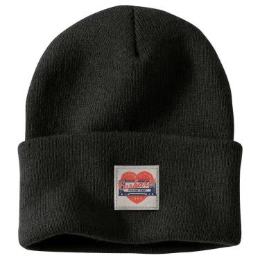 Imagem de Gorro de Tricô Feminino Carhartt HEART PATCH-Unissex