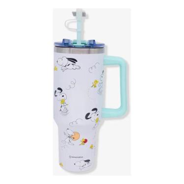 Imagem de Canecão Tumbler E Pingente Snoopy Woodstock Plays  Térmico - ZONA CRIA