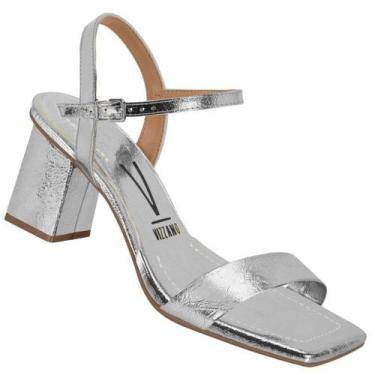 Imagem de Sandalia Vizzano 6455.201 Feminina, Prata, 36