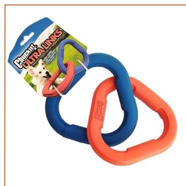 Imagem de Brinquedo Para cachorro Corrente borracha muito resistente - Chuckit