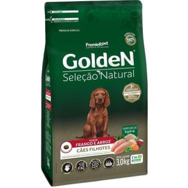 Imagem de Ração Golden Premier Pet Seleção Natural Para Cães Filhotes - 3 Kg