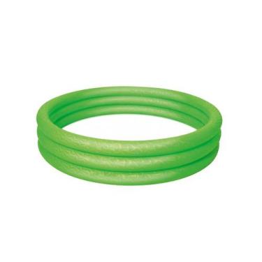 Imagem de Piscina Inflável Infantil Play 101 litros com 3 Anéis Bestway, Verde