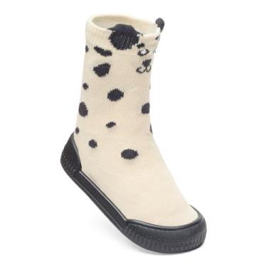 Imagem de Meia Sola Antiderrapante Infantil Dalmata Pimpolho -, Dalmata, 21