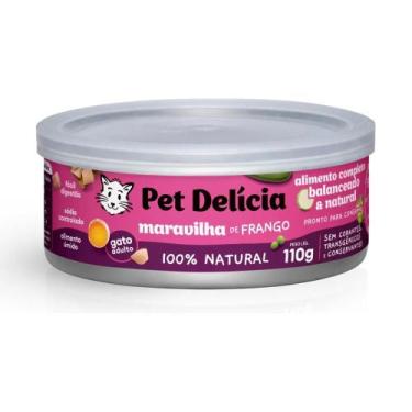 Imagem de Pet delícia ração úmida maravilha de frango gatos 110g