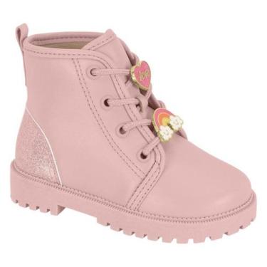 Imagem de Bota molekinha baby 2126.529, Rosa napa, 22