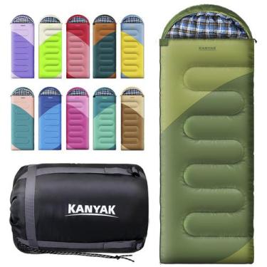 Imagem de Saco de Dormir Kanyak Leve e Impermeável para Camping