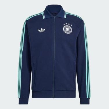 Imagem de Jaqueta Seleção Alemanha Away 2026 Hino Adidas Originals Masculina, Az