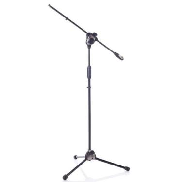 Imagem de Bespeco MS11 Pedestal Suporte Tripé Girafa p/ Microfone Dinâmico Vocal