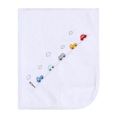Imagem de Manta Bordados Papi Forrada Carrinhos 1,00m x 0,80cm