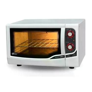 Imagem de Forno Elétrico de Bancada Fischer Gourmet Grill Branco 127V