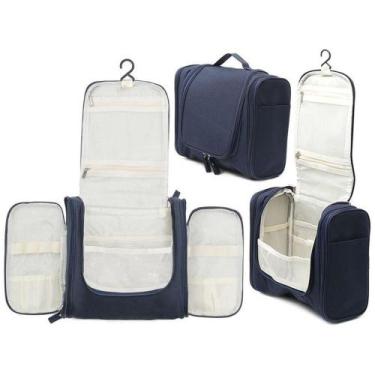 Imagem de Necessaire Masculina e Feminina com Divisórias Organizador de Mala Via