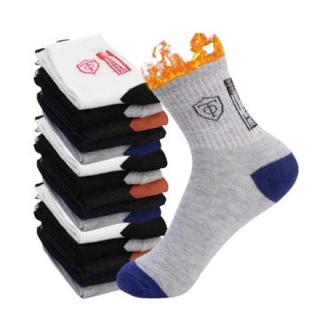 Imagem de Meias Térmicas Grossas De Inverno Para Homens, 5 Pares, Para Negócios 