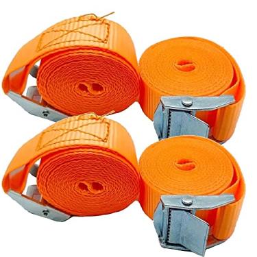 Imagem de Kit 4 Cinta Carga Sem Catraca 2,5 Metros X 2,5cm - Starfer