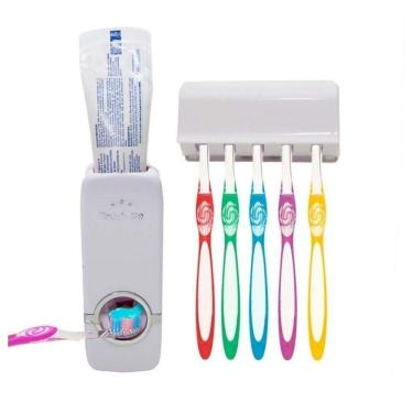 Imagem de Suporte Para Escova Dispenser De Pasta De Dente Automático