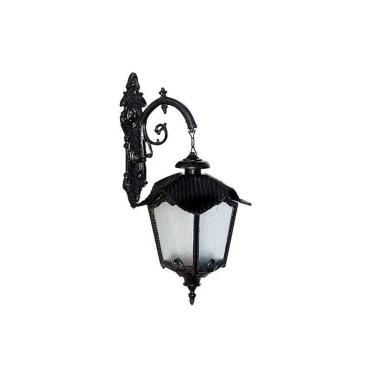 Imagem de Luminária Portugal com Braço Externa e interna Alumínio 71cm