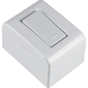 Imagem de Caixa de Sobrepor com 1 Interrup Simples 10A 250V