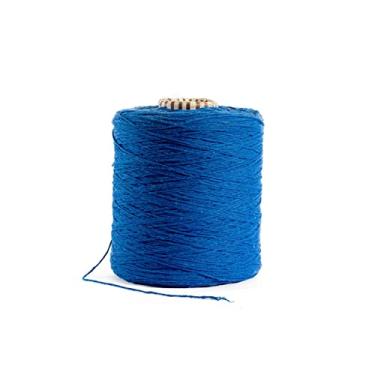 Imagem de Barbante ou Linha para Crochê Colorido Nº 8 - Azul Anil