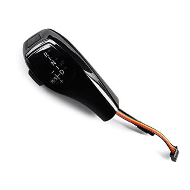 Imagem de FINMOKAL Botão De Mudança De Marchas Led Preto Brilhante Estilo F30 Atualização Do Seletor De Marchas Para BMW E90 E92 E93