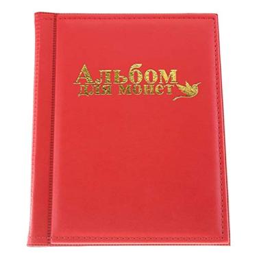 Imagem de Joyzan Livro de coleção de moedas, porta-moedas, colecionador, álbum com 250 bolsos, estojo de armazenamento para colecionar, organizador, caixa, dinheiro, moeda, cédulas, símbolos, crachás, quartos