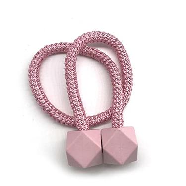 Imagem de Suporte magnético para cortina de poliéster ganchos fivela fivela para decoração de casa acessórios para cortina de amarração para casa decoração de casa,A