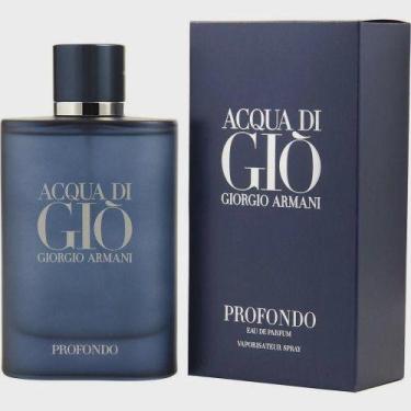 Imagem de Perfume Masculino Aqua Di Gío Profondo Eau De Parfum 125ml + 1 Amostra