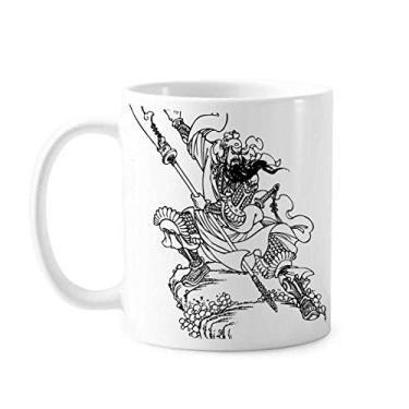 Imagem de Masterpiece Romance Three Kingdoms China Caneca Cerâmica Café Porcelana Copos Louça
