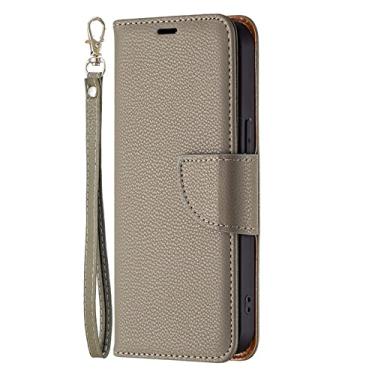 Imagem de Capa de doces de couro macio de luxo para iphone 12 13 14 mini 11 pro xs max x xr 8 7 6 6 s plus se capas de telefone pu bolsa, cinza, para iphone se 2020