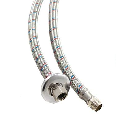 Imagem de Mangueira Flex água 40cm 3/4 (fêmea) X 1/2 Tudogás