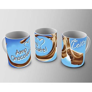 Imagem de Caneca de Porcelana de Pascoa - Chocolate ao Leite