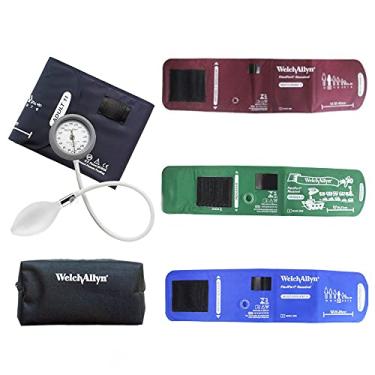Imagem de Kit Esfigmomanometro Welch Allyn Ds44 + Braçadeiras + Estojo