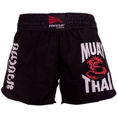 Imagem de Short Muay Thai Bermuda Calção Luta Masculino Progne