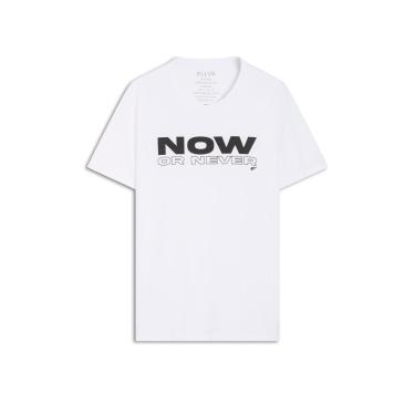 Imagem de T-Shirt Fine Now Or Never Classic Azul bic M-Masculino
