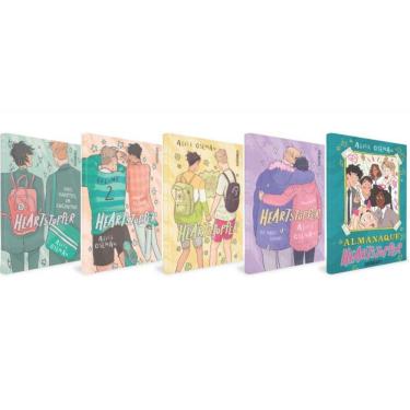 Imagem de KIT Heartstopper  4 volumes + Almanaque(Alice Oseman)