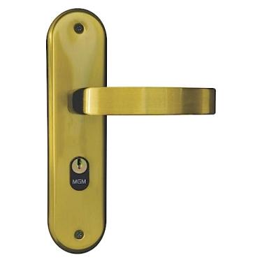 Imagem de Fechadura Externa Espelho Aço 40mm Mgm Torino