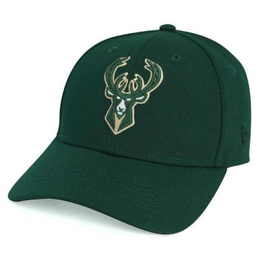 Imagem de Boné New Era 9Forty NBA Milwaukee Bucks Verde