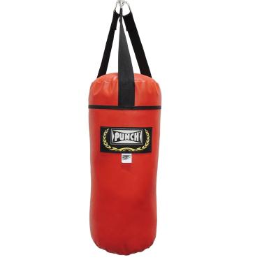 Imagem de Saco de Pancada 0,60 Cm Punch Unissex 0,60 x 0,25 x 0,25 Vermelho