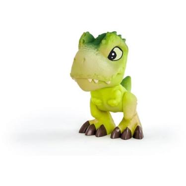 Imagem de Boneco Mini T-Rex, 12 cm, Verde, Pupee Brinquedos
