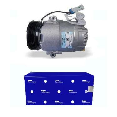 Imagem de Compressor de Ar Condicionado Agile 2009 a 2015 CS20078 Delphi