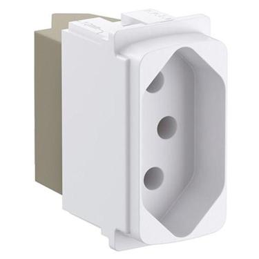 Imagem de Módulo Tomada Legrand Pial Zeffia - 2P+T - 10A - Branco - 680160