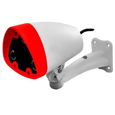 Imagem de Camera De Segurança Blindada Bullet IP RJ45 Alta Resolução Hd 1280 * 960p 6mm Visão Noturna + Fonte Bivolt 110v 220v