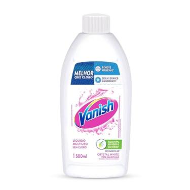 Imagem de Tira Manchas Vanish Líquido Crystal White para roupas brancas 500ml