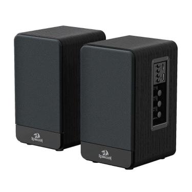 Imagem de Caixa de Som Gamer Redragon Mouthpiece GS813, Stereo 2.0, USB, 3.5mm/Bluetooth/SD, Black