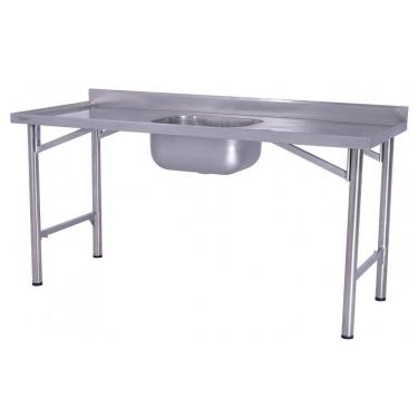 Imagem de Pia Industrial Benfati Inox 304 200x70cm com 1 Cuba 685