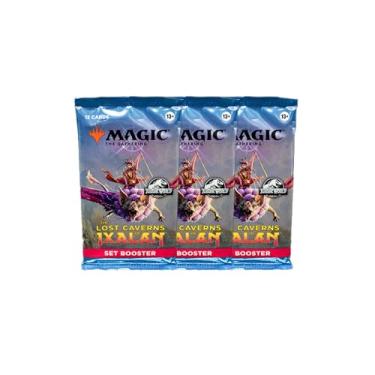 Imagem de 3 Packs MTG Set Booster Pack Lot MTG Lost Caverns of Ixalan