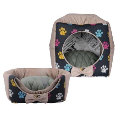 Imagem de Cama Iglu E Toca Para Cachorro Patas Color Super Luxo G