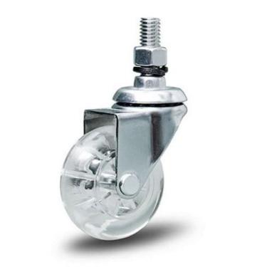 Imagem de Rodizio fixo para carrinhos e móveis roda gel flae 210 mf