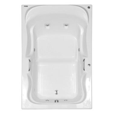 Imagem de Banheira Hidromassagem Astra Serenade Maggiore Luxo 180cmx120cmx48cm - 04 Jatos Gel Coat P2 Com Aquecedor 110V