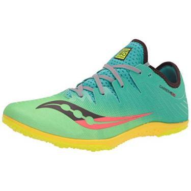 Imagem de Saucony Tênis de corrida feminino Carrera Xc4 Flat Cross Country, Blue Mutant, 41