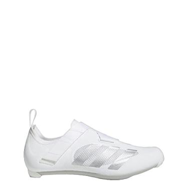 Imagem de adidas Tênis de basquete unissex Harden Vol. 5 Futurenatural, Branco/prata e branco, 10 Women/9 Men